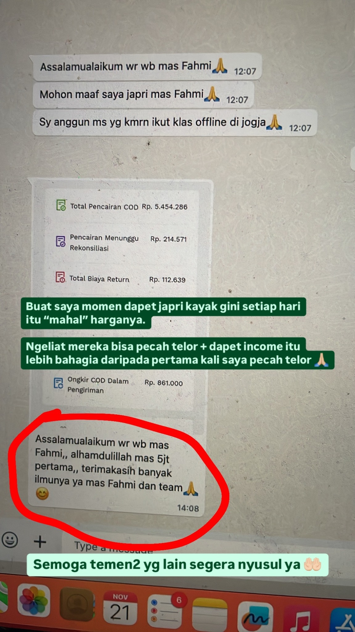Fahmi Auditya Facebook ad: Webinar Mahir Digital | Daftar Sekarang