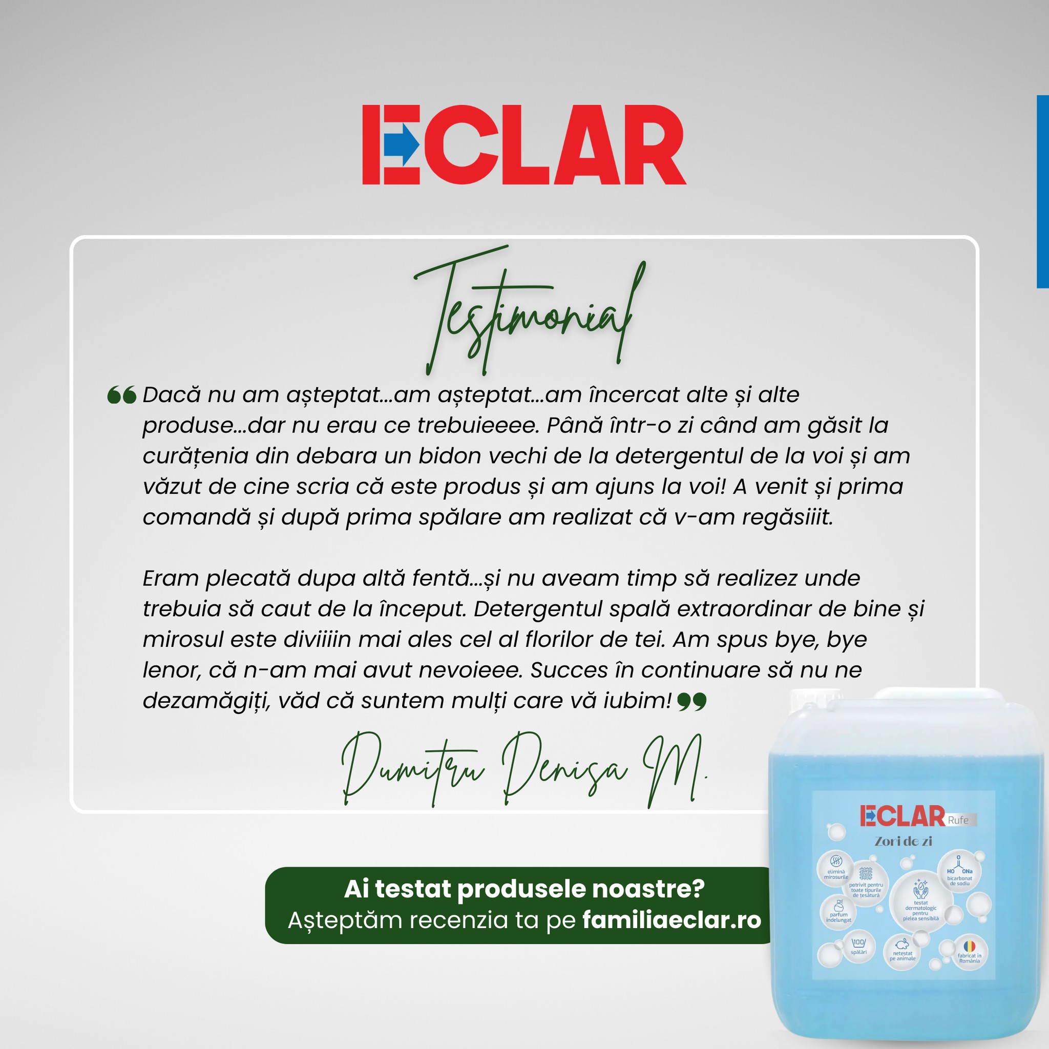 Familia ECLAR Facebook ad