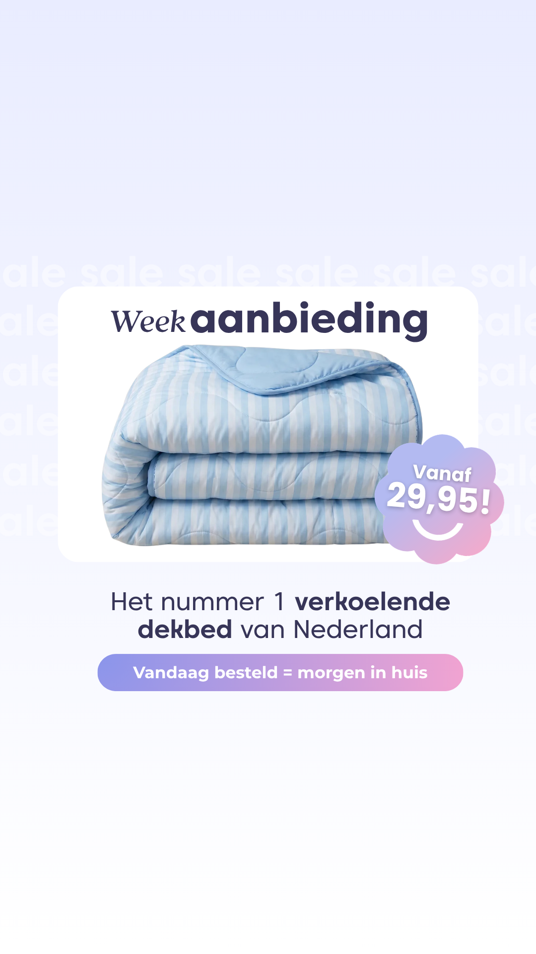 HappyBed Facebook ad