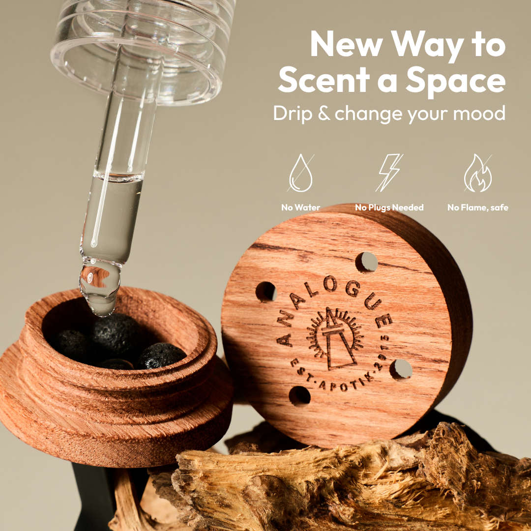 Analogue Apotik Facebook ad: A rock that scents your room