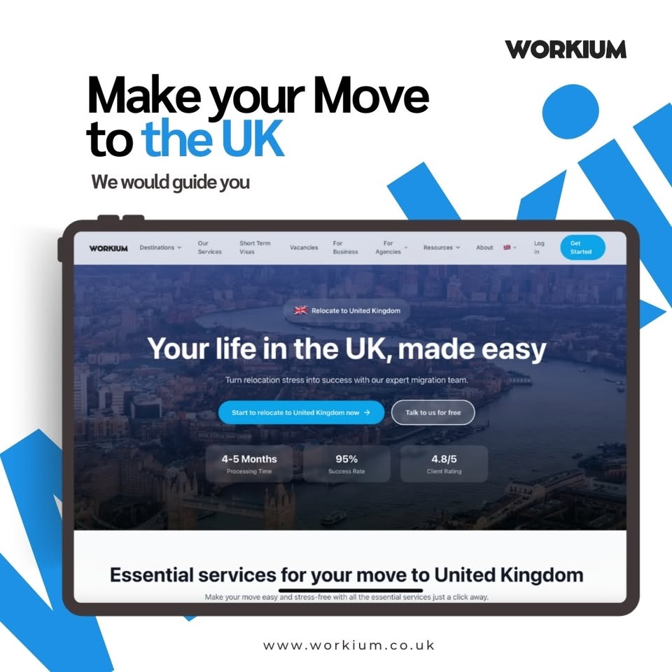 Workium UK Facebook ad