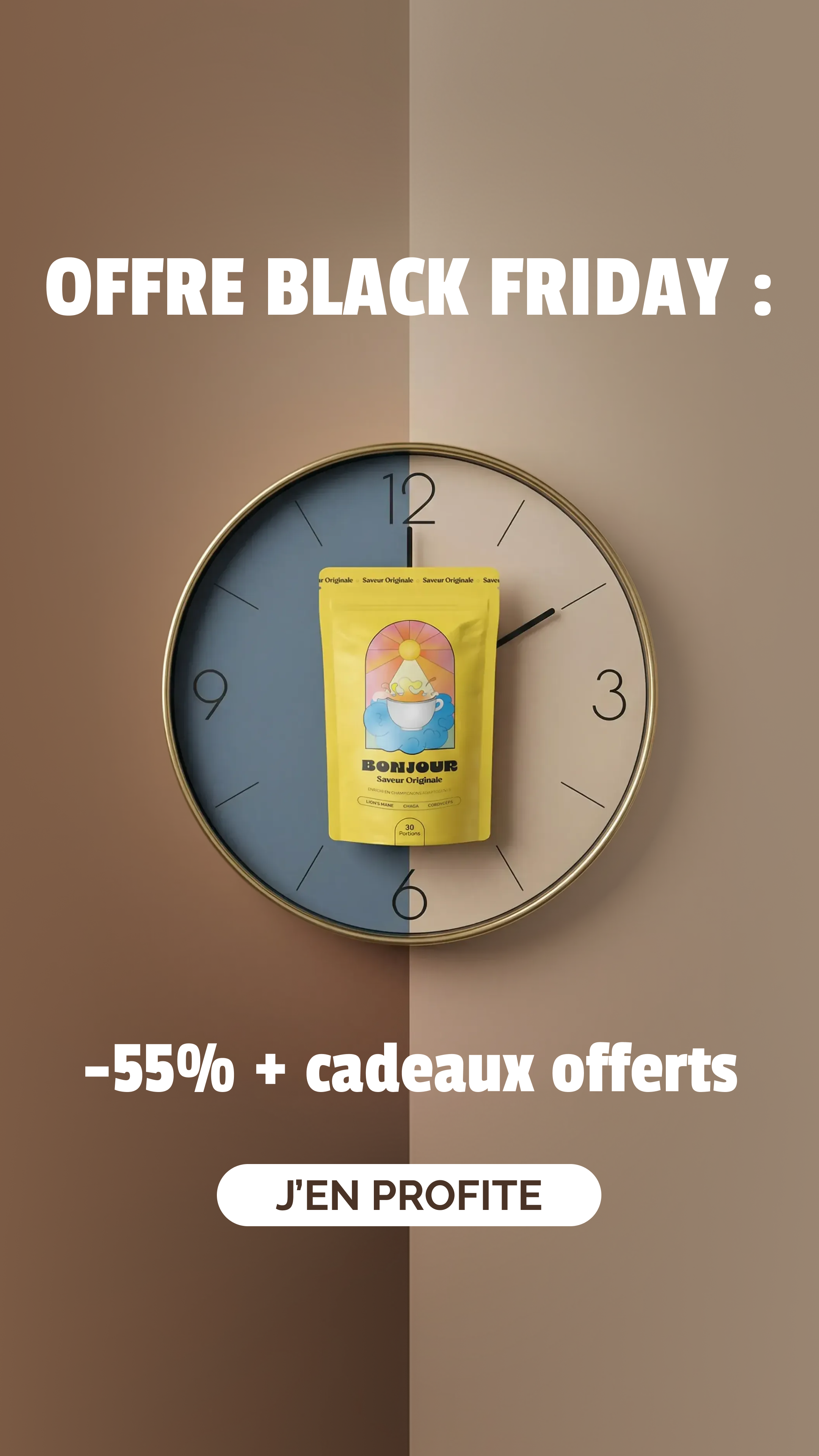 Bonjour Facebook ad