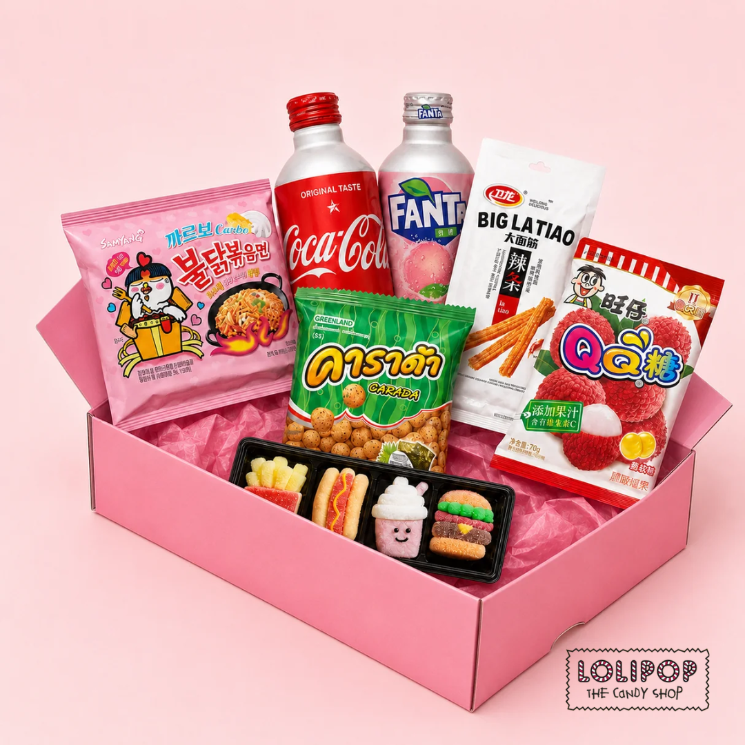 Lolipop Candy Shop Facebook ad: 7 Asia-Trends in einer Box