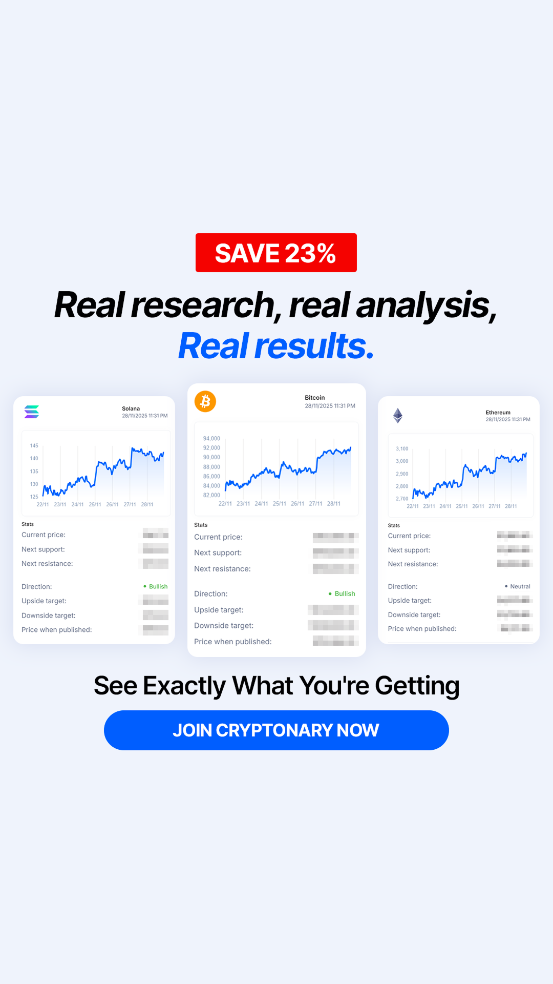Cryptonary Facebook ad