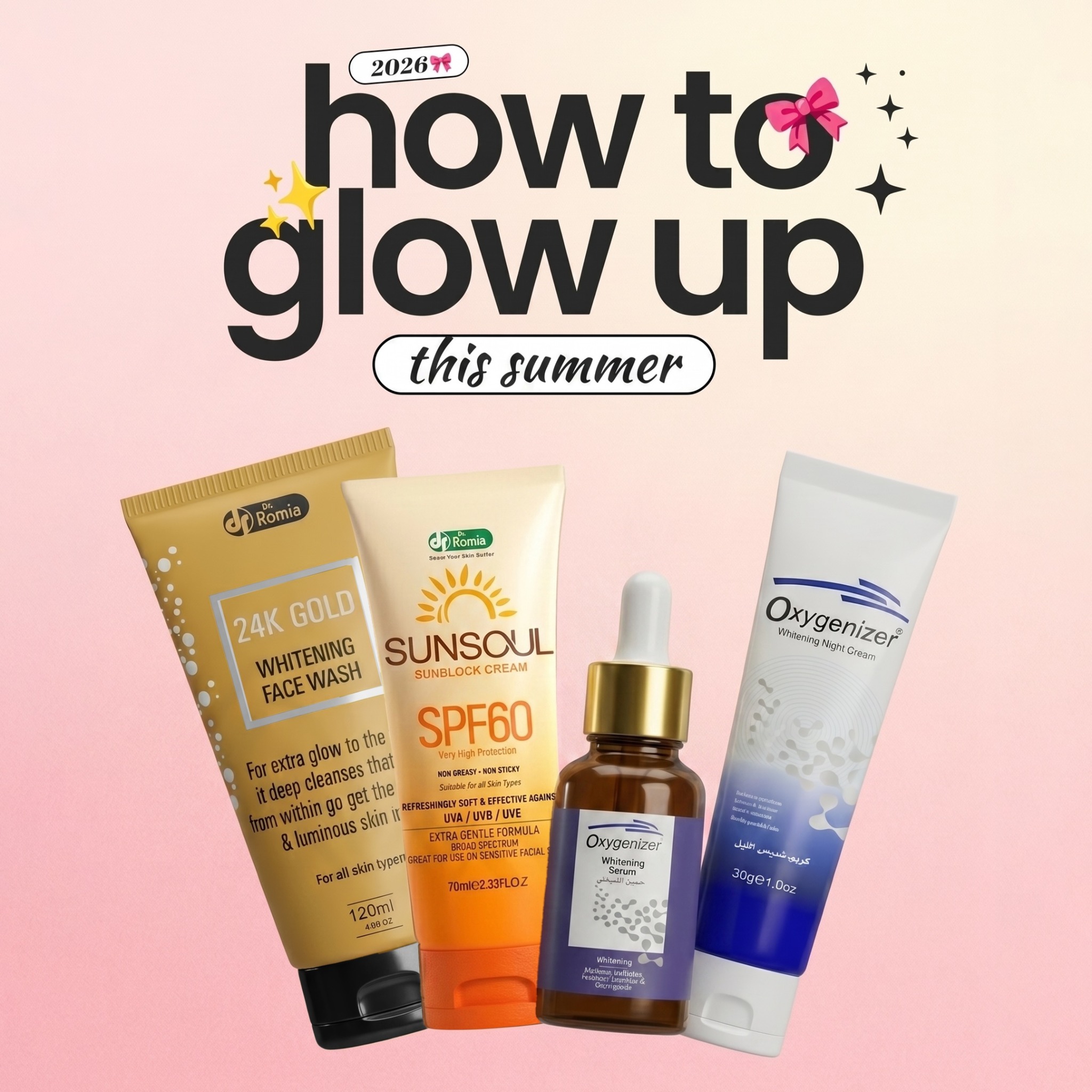 Dr.Romia Cosmeceuticals Facebook ad
