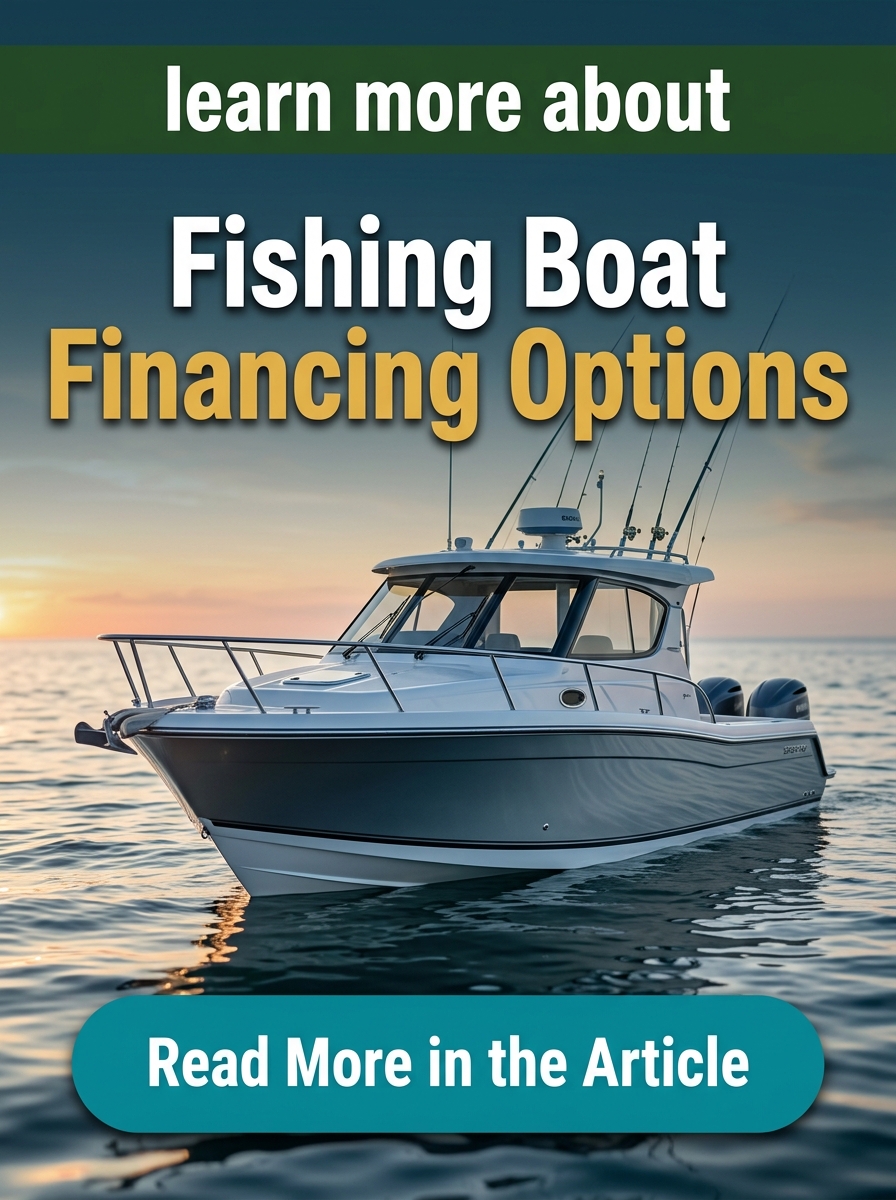 Smart Pathway Facebook ad: Fishing Boat Financing Options - Learn More