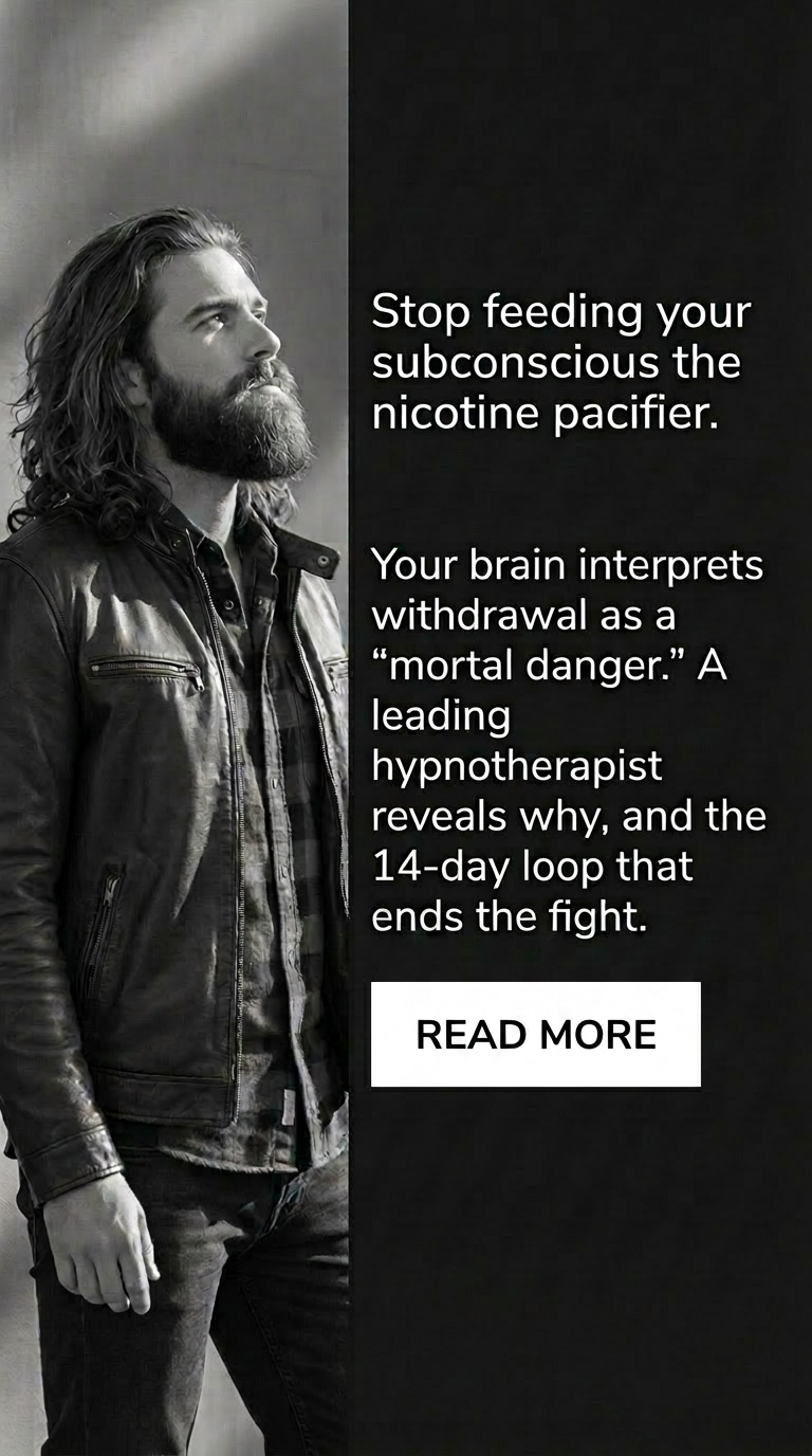 Hypnosis to Stop Smoking Facebook ad
