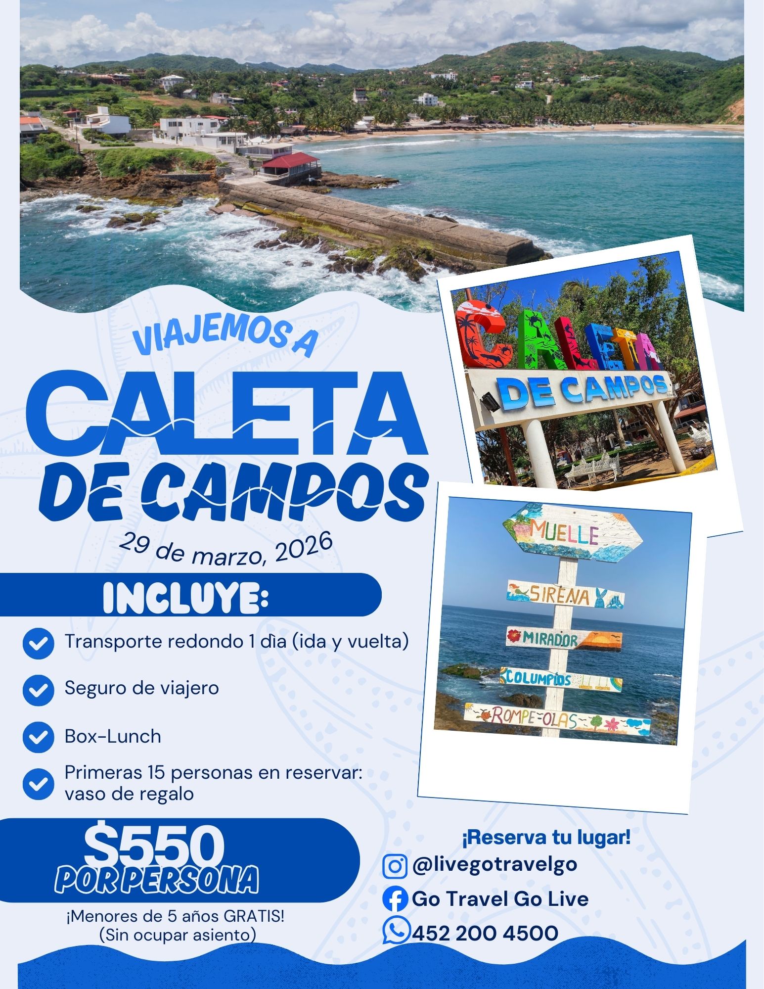 Go Travel, Go live Agencia de Viajes Facebook ad from Jan 19, 2026