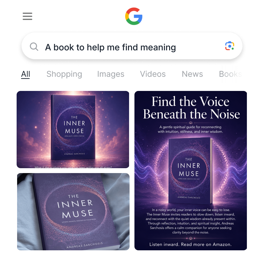 Andreas Sarchosis Facebook ad: The Light You Have Been Searching For Is Already Inside You