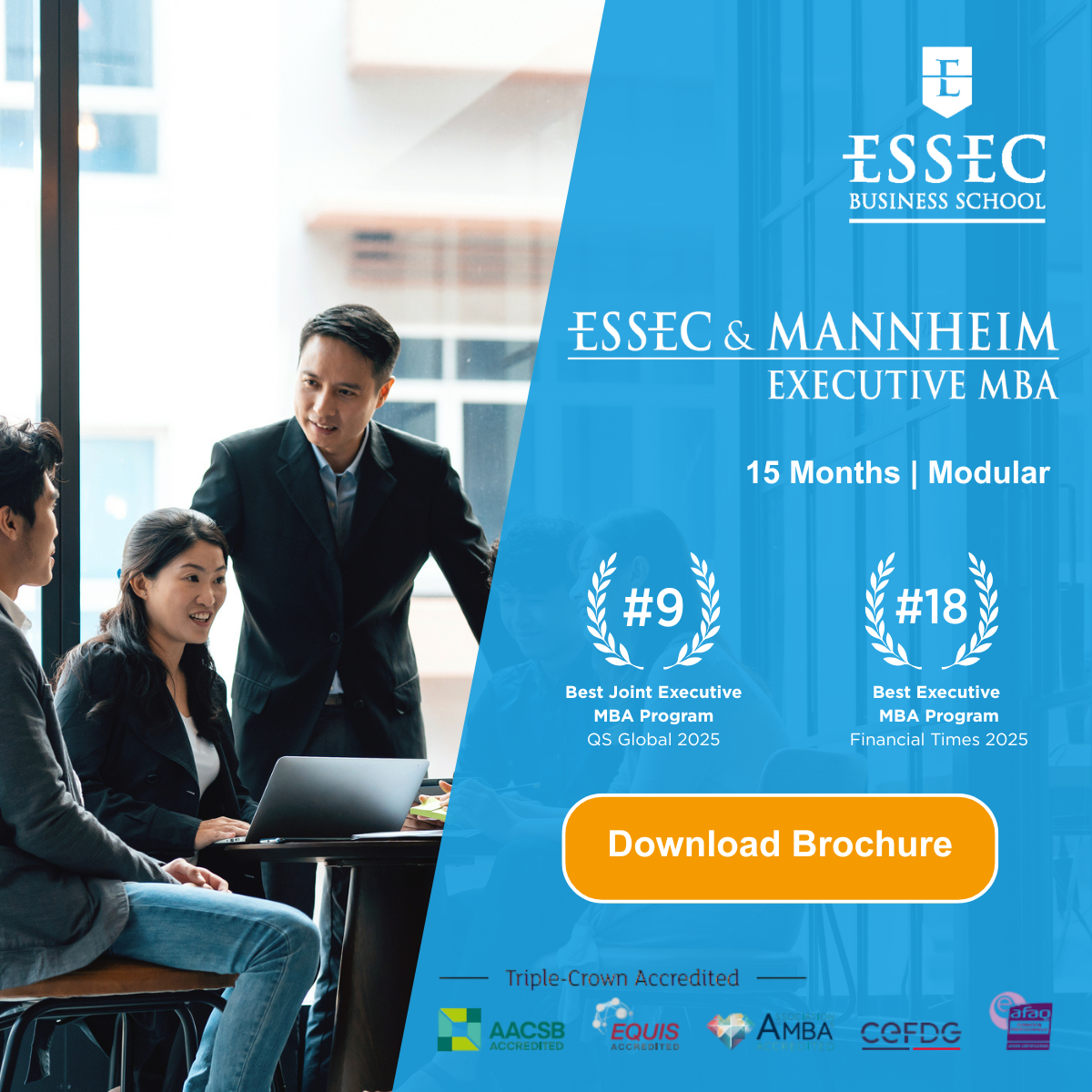 ESSEC Asia-Pacific Facebook ad