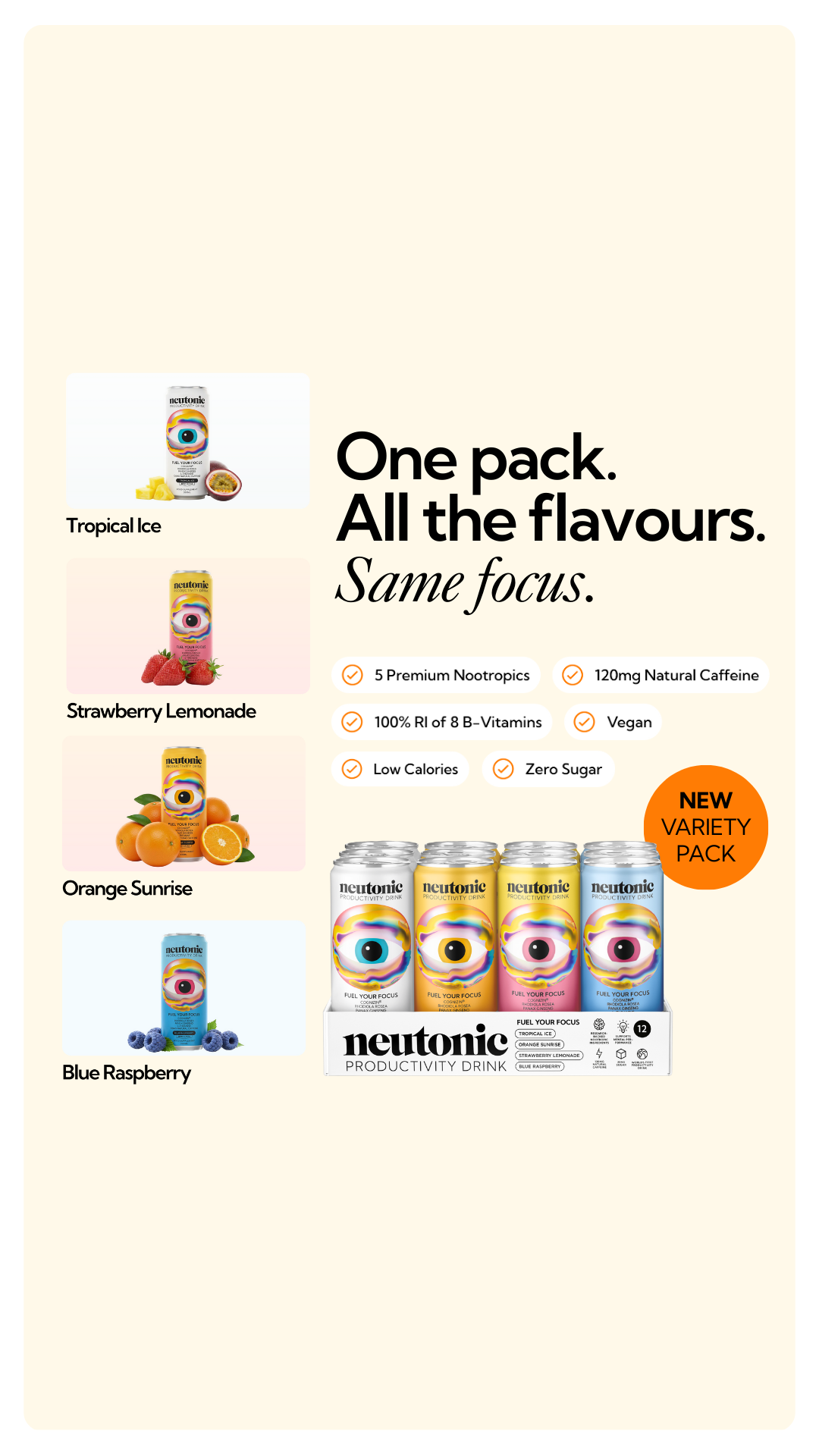 Neutonic Facebook ad