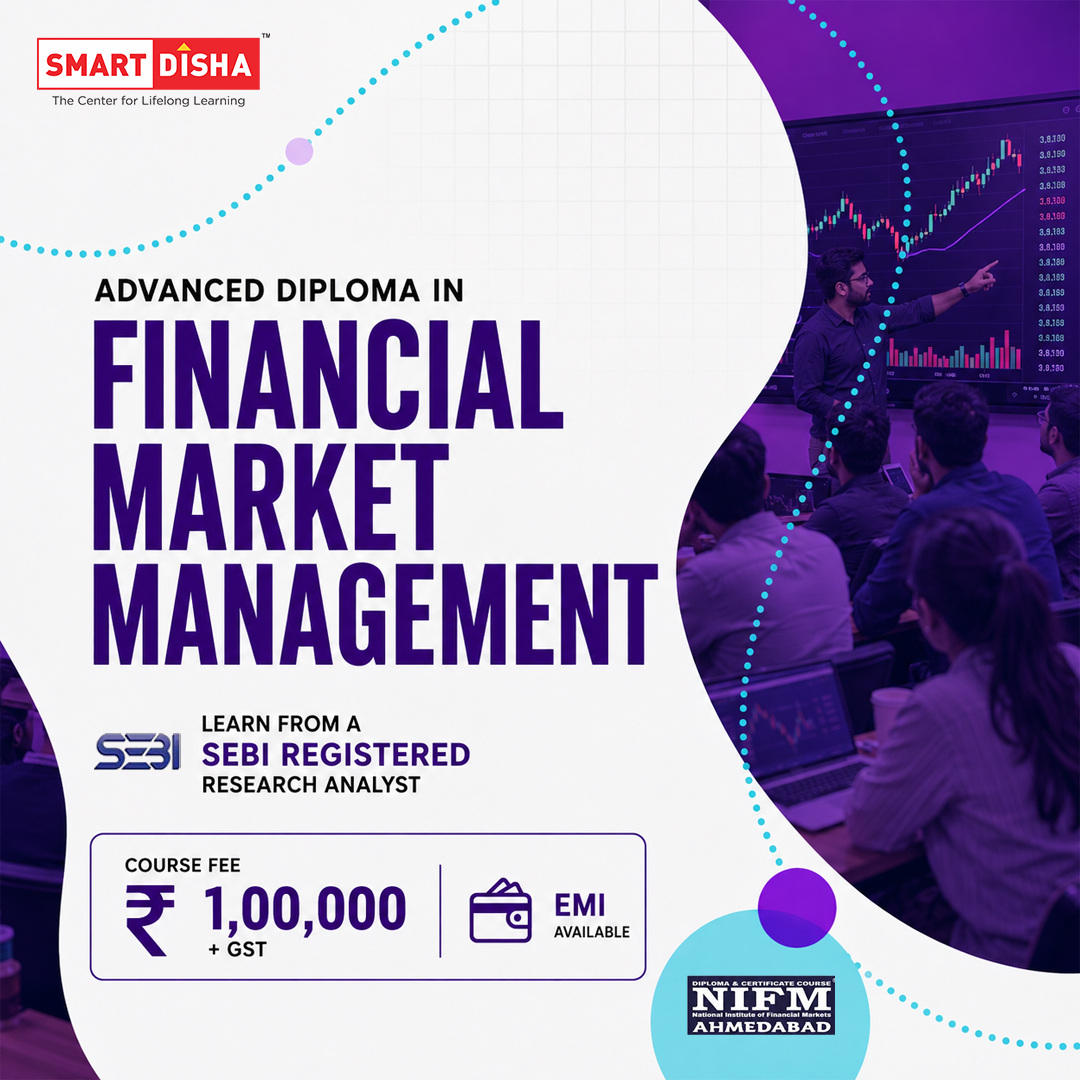 Smart Disha Academy Facebook ad: Trade with confidence.