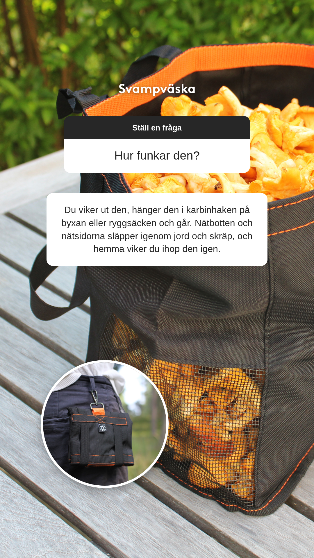 SmartaSaker Facebook ad: Så funkar Svampväskan
