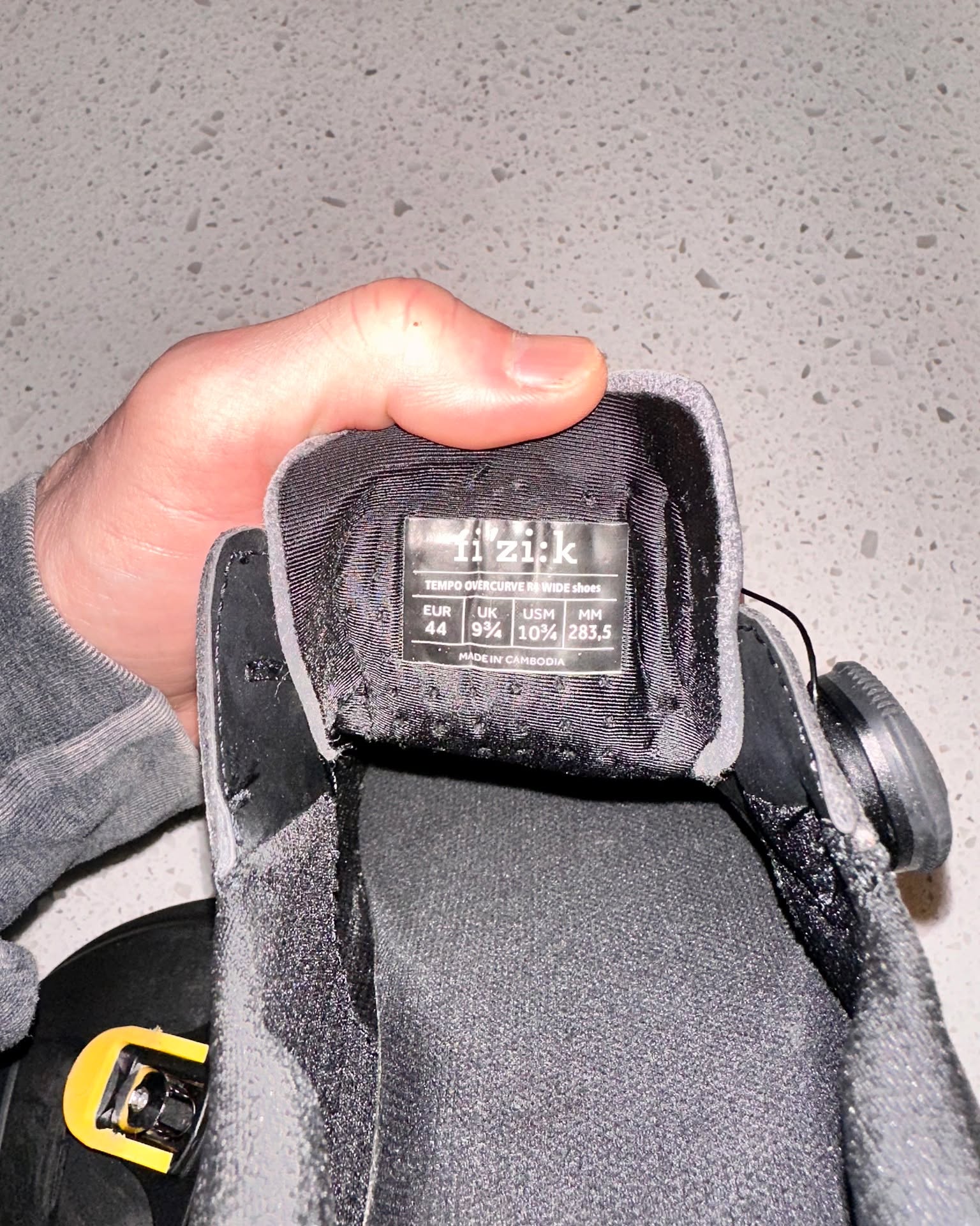 Jeff Dykes Facebook ad: Fizik Tempo Overcurve R4