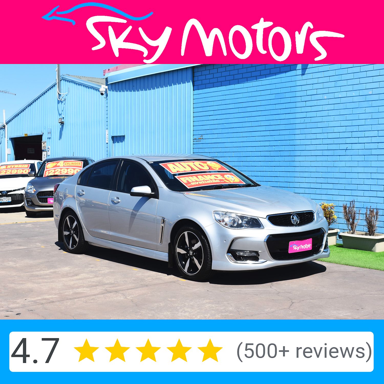 SKY MOTORS Facebook ad: 2020 Commodore LT $18977