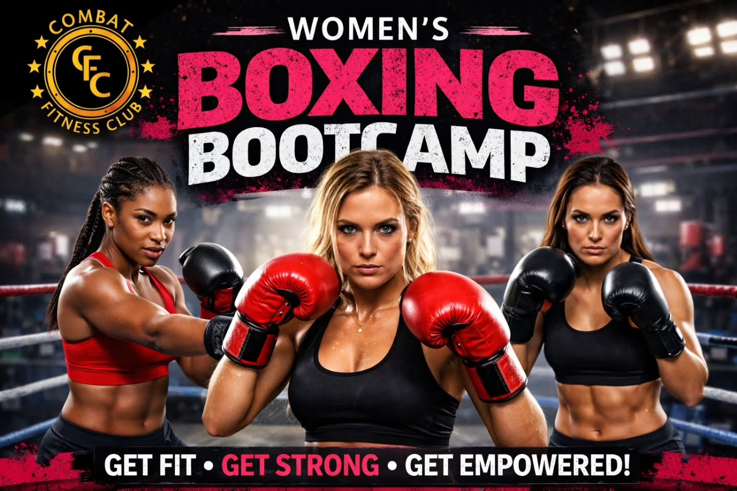 Combat Fitness Club CFC Facebook ad: New Year. New Mindset.