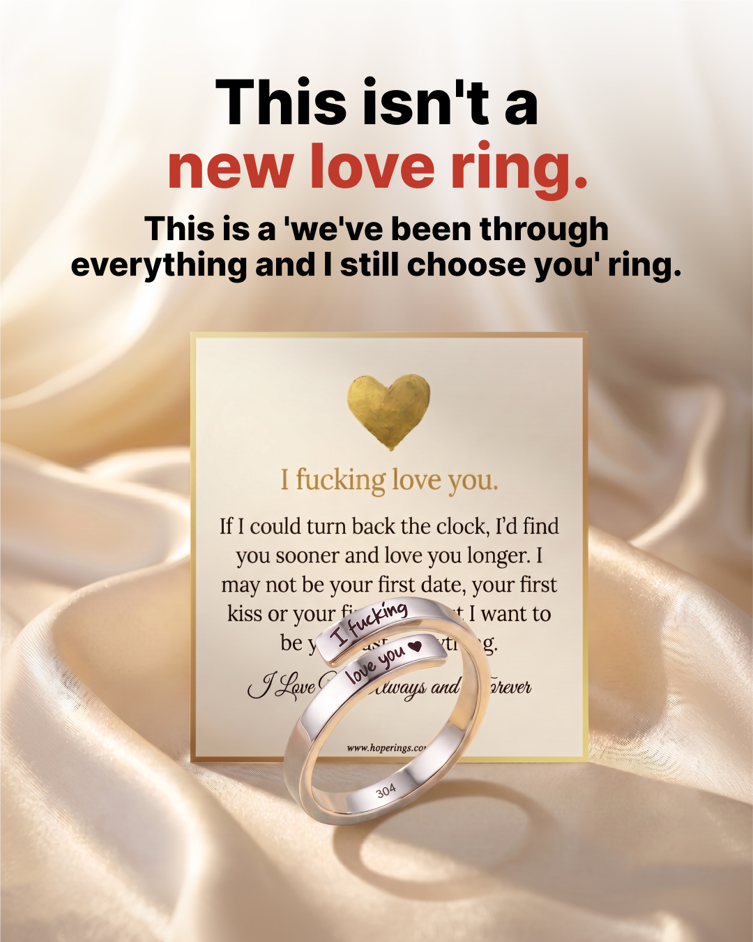 Hope Rings Facebook ad