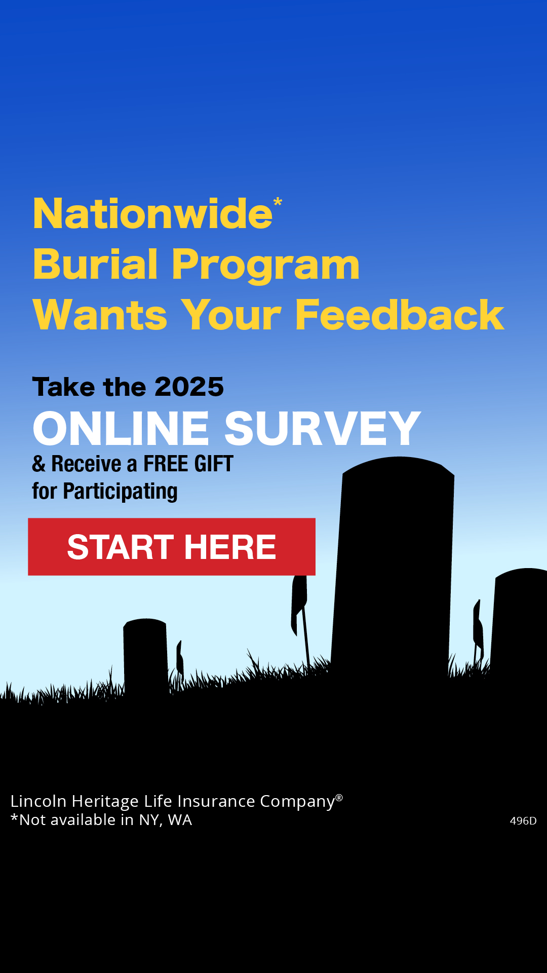 Lincoln Heritage Funeral Advantage Facebook ad