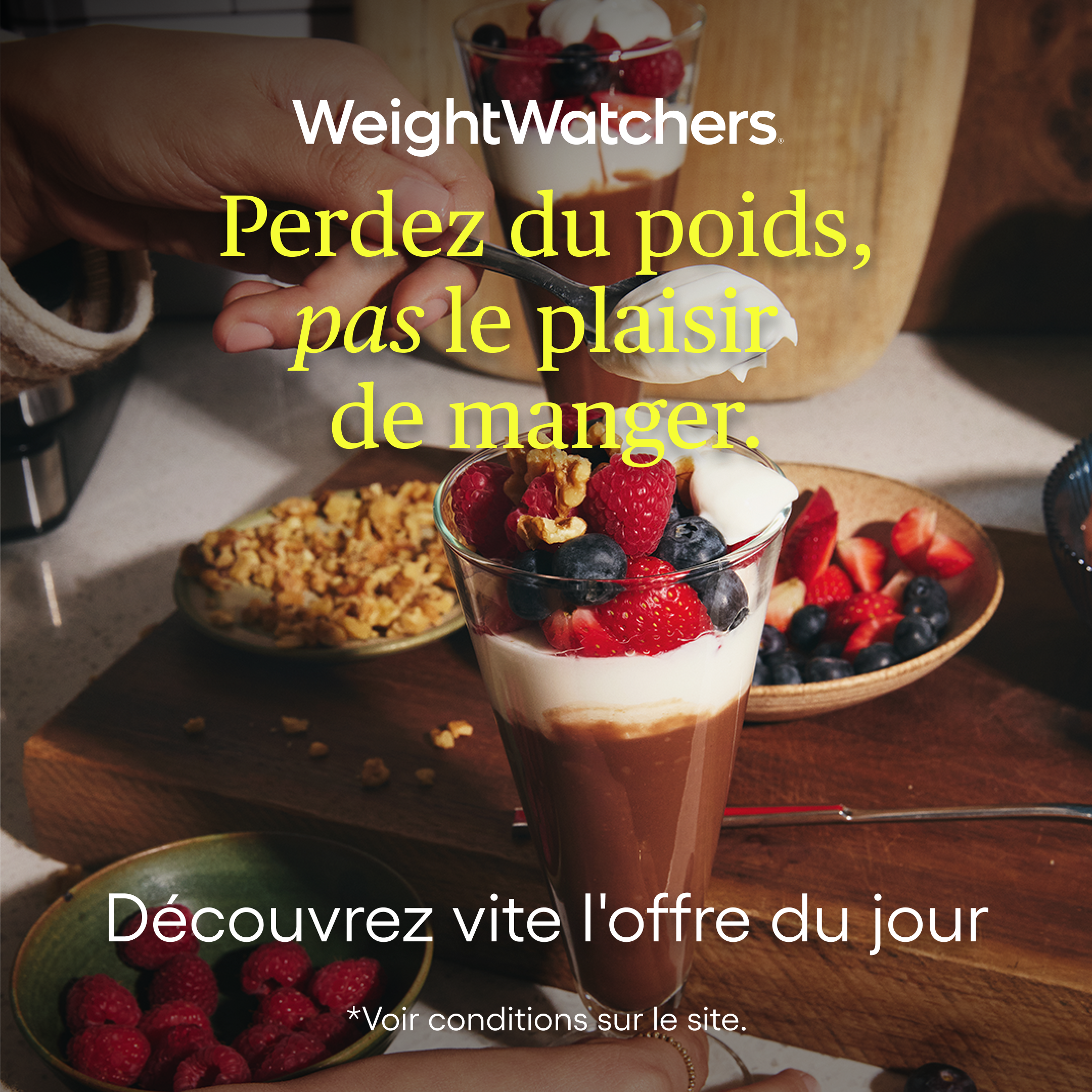 WeightWatchers Facebook ad