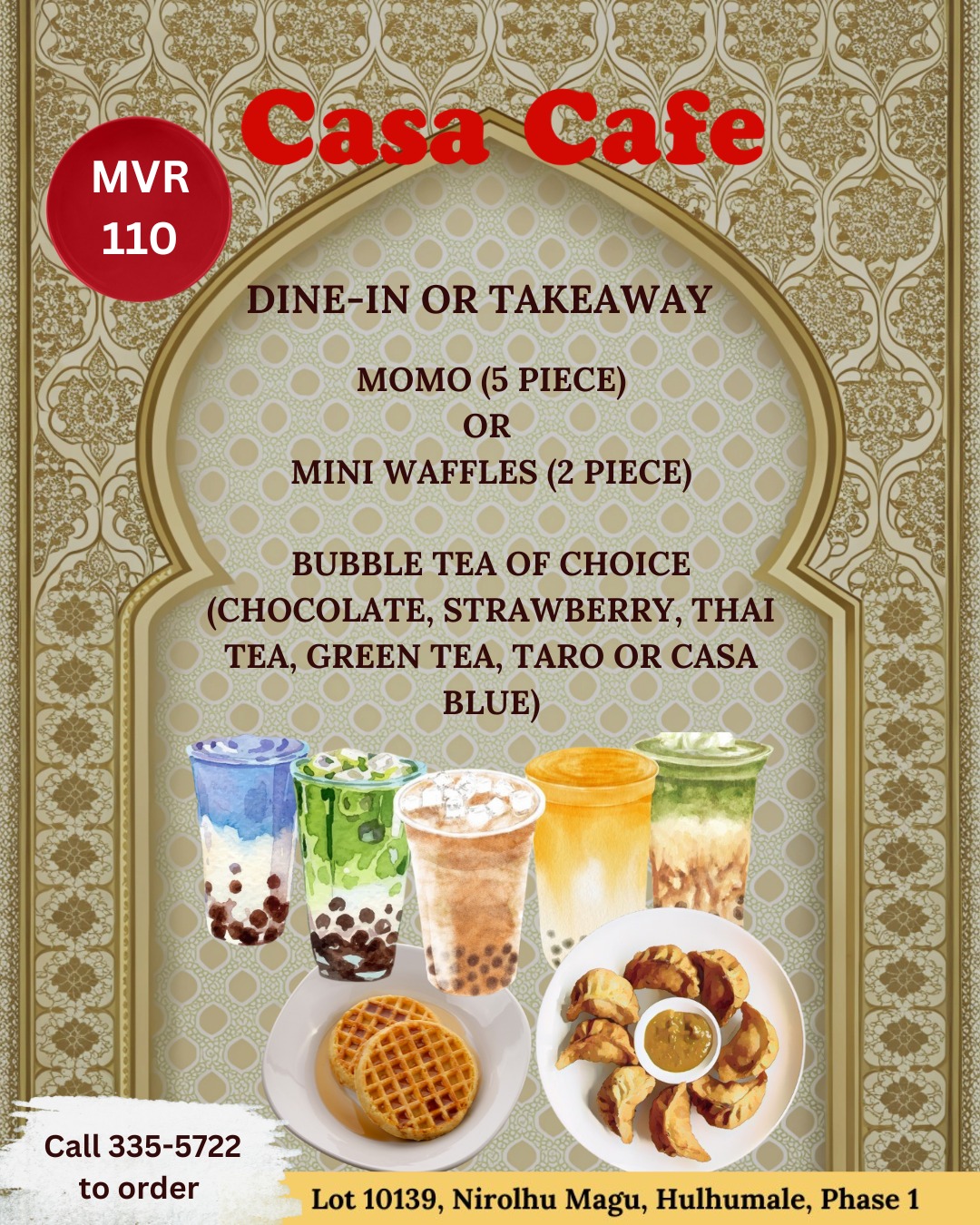 Casa Café Facebook ad: Celebrate Ramadan at Casa Cafe
