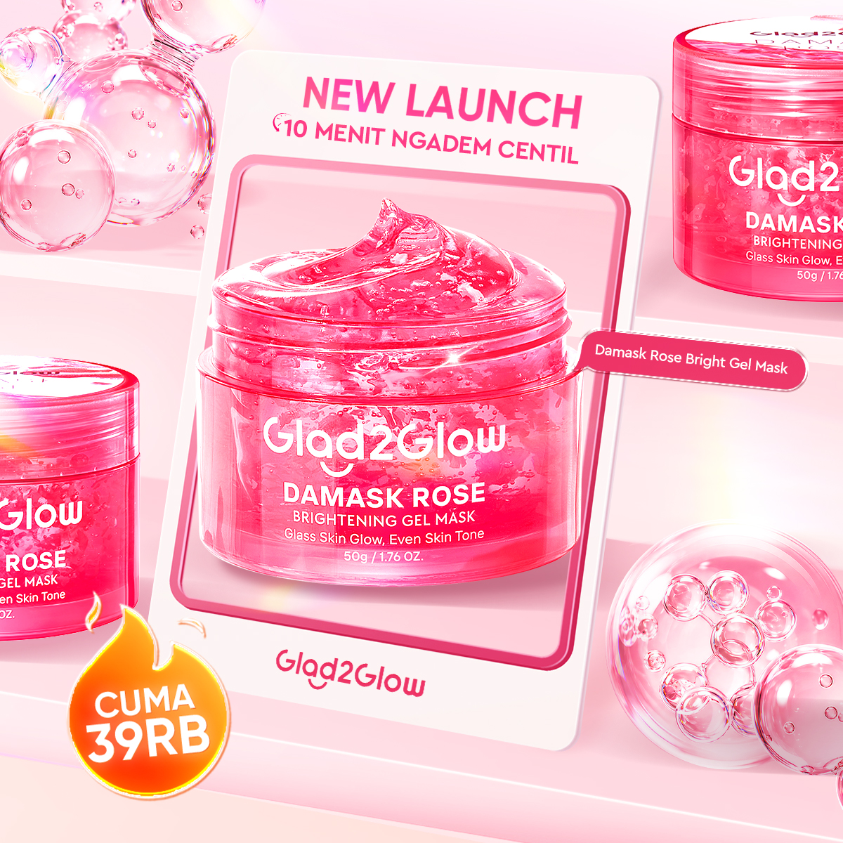 Glad2Glow-indo Facebook ad