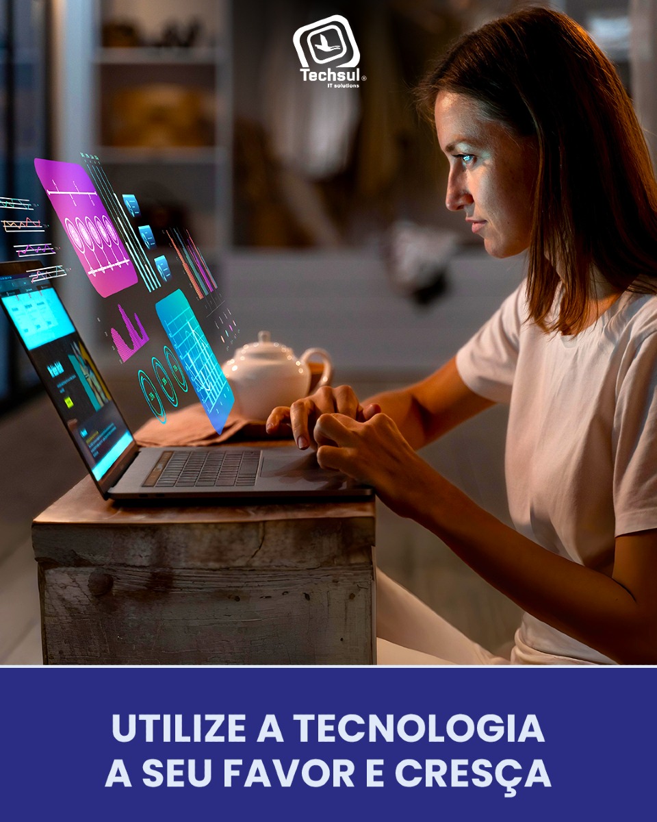 Techsul IT Solutions Facebook ad: A revolução digital chegou há muito tempo!