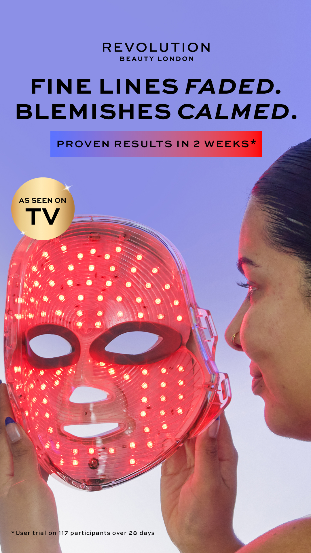 Makeup Revolution Facebook ad