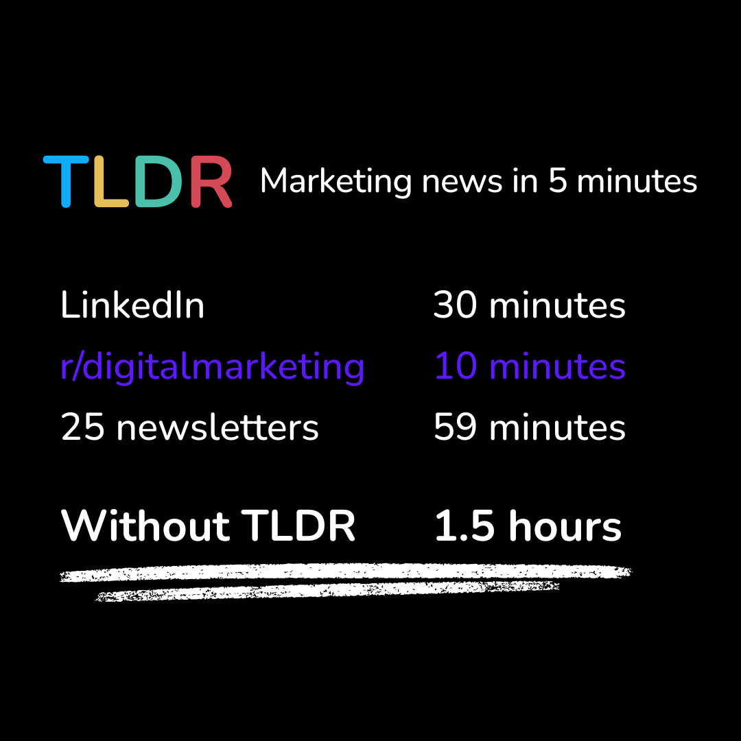TLDR Newsletter Facebook ad