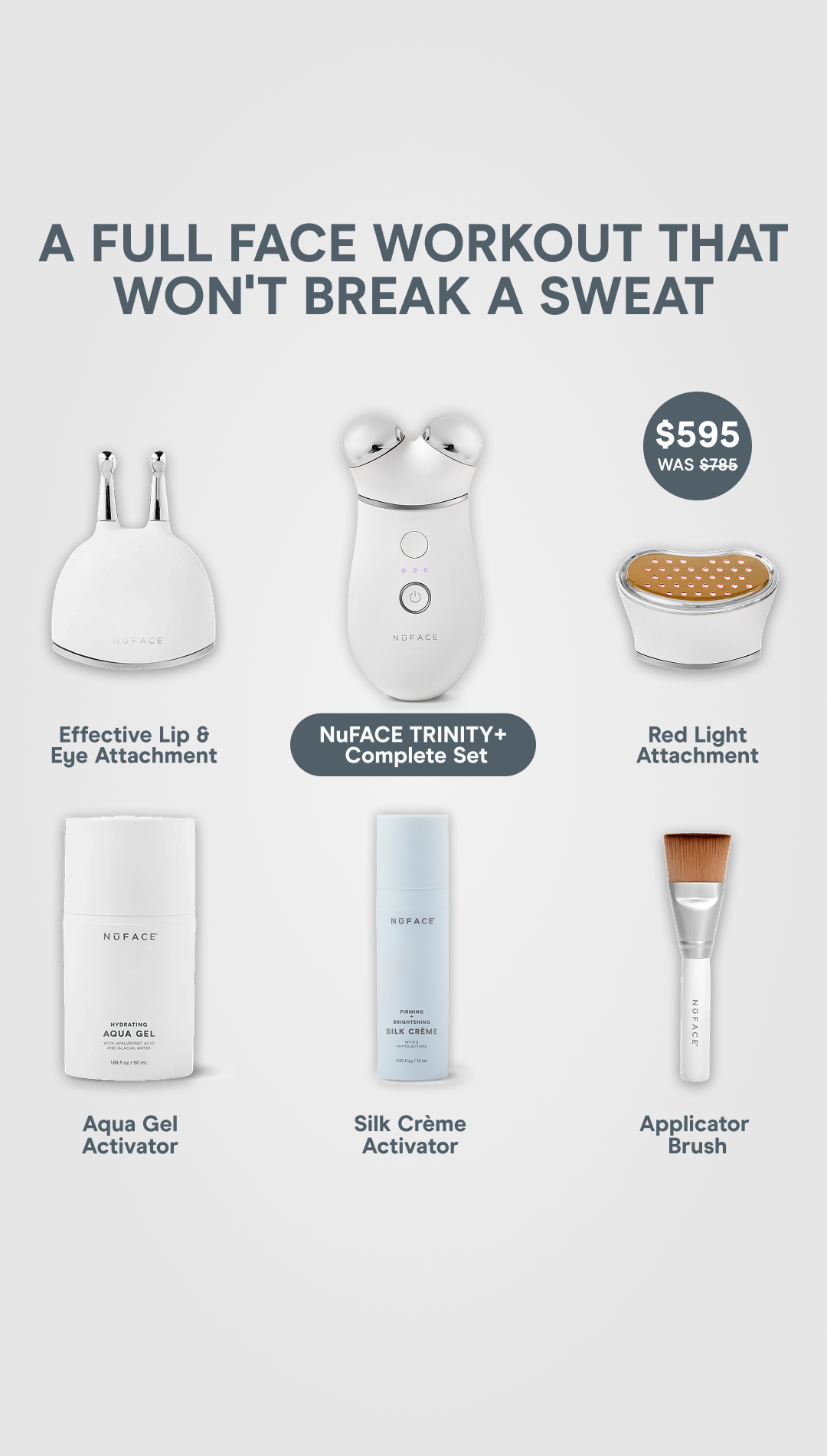 NuFACE Facebook ad