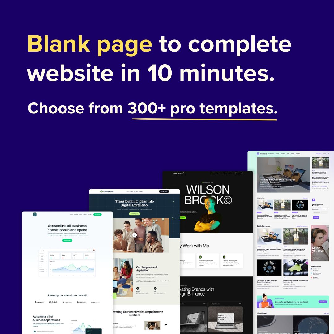 Astra WordPress Theme Facebook ad