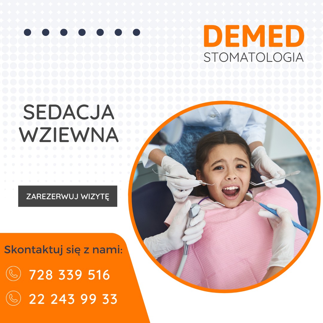 Demed Stomatologia Wołomin - implanty, ortodoncja, stomatologia Facebook ad: Nie lubisz wizyt u dentysty Twoje dziecko panikuje…