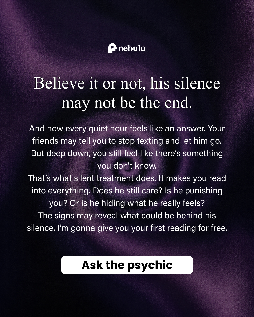 Your Relationship Advisor Facebook ad