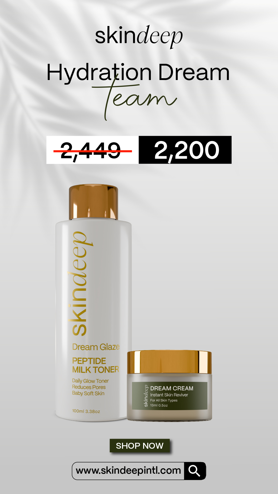 Skin Deep Facebook ad