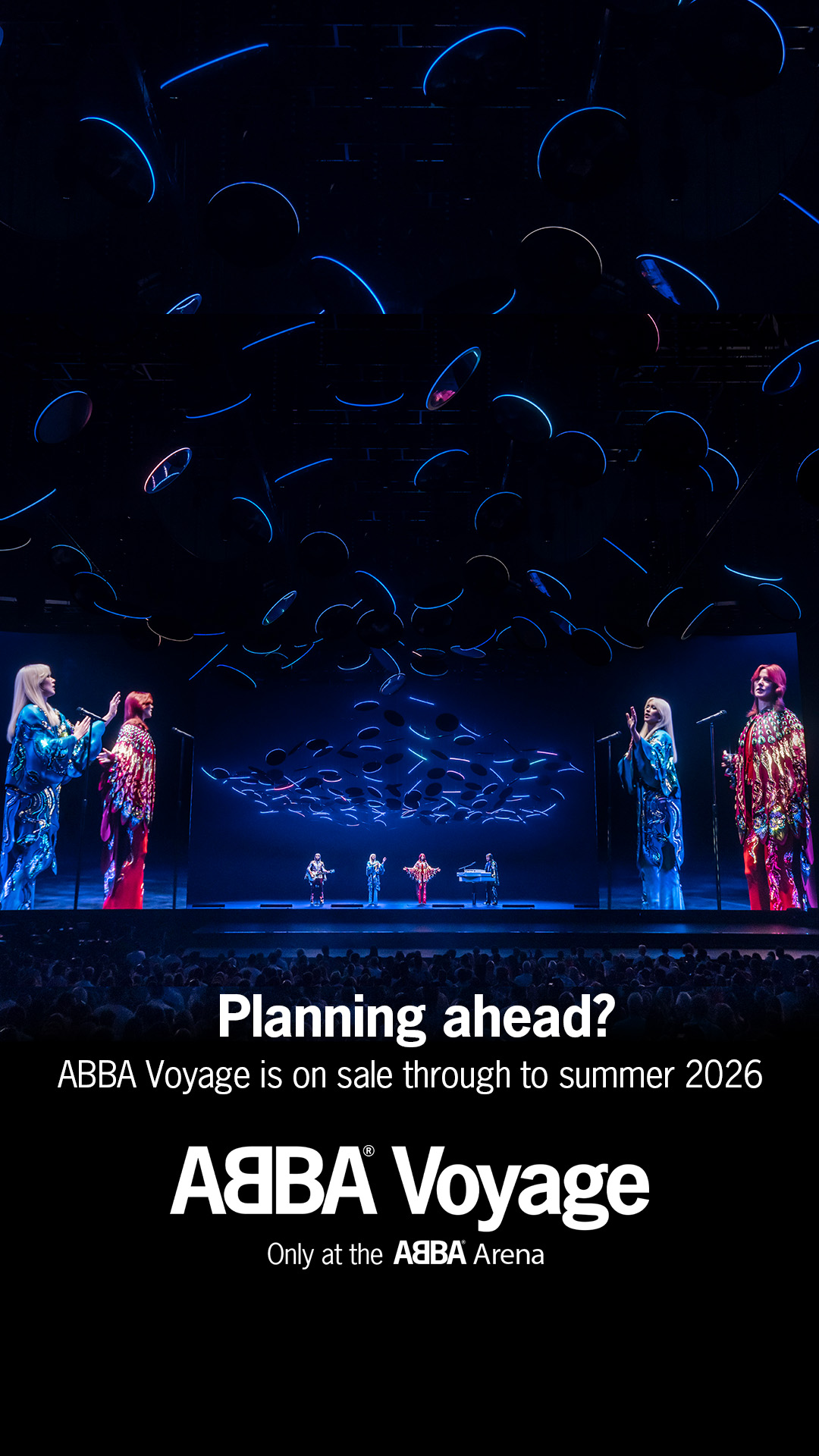 ABBA Voyage Facebook ad