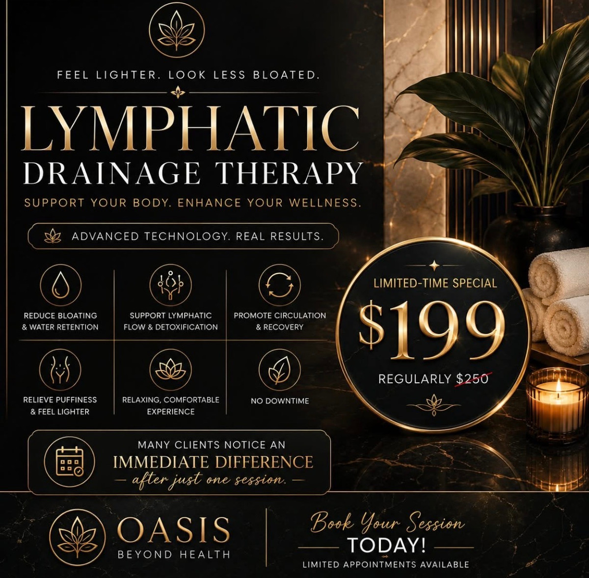 Oasis Beyond Health Facebook ad