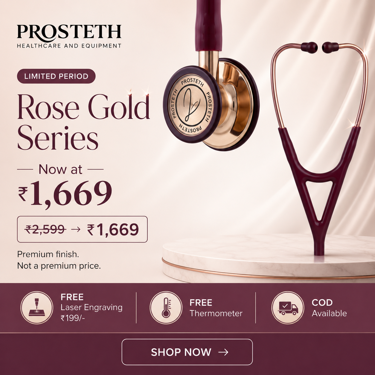 Prosteth Healthcare Facebook ad