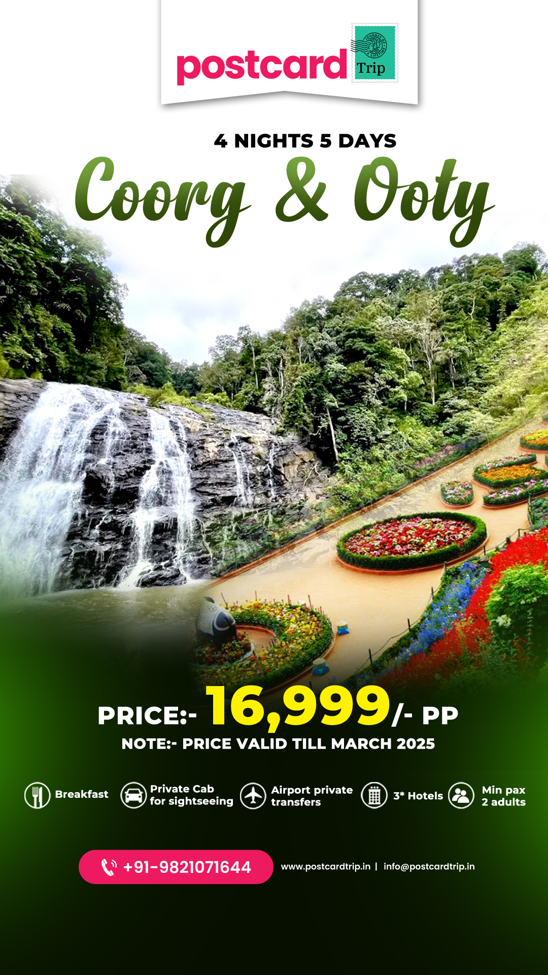 Postcard Trip Facebook ad from Apr 9, 2026