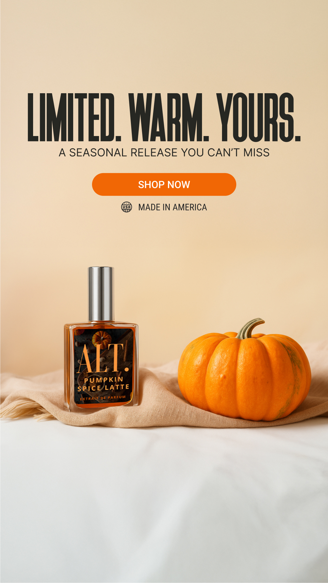 ALT. Fragrances Facebook ad