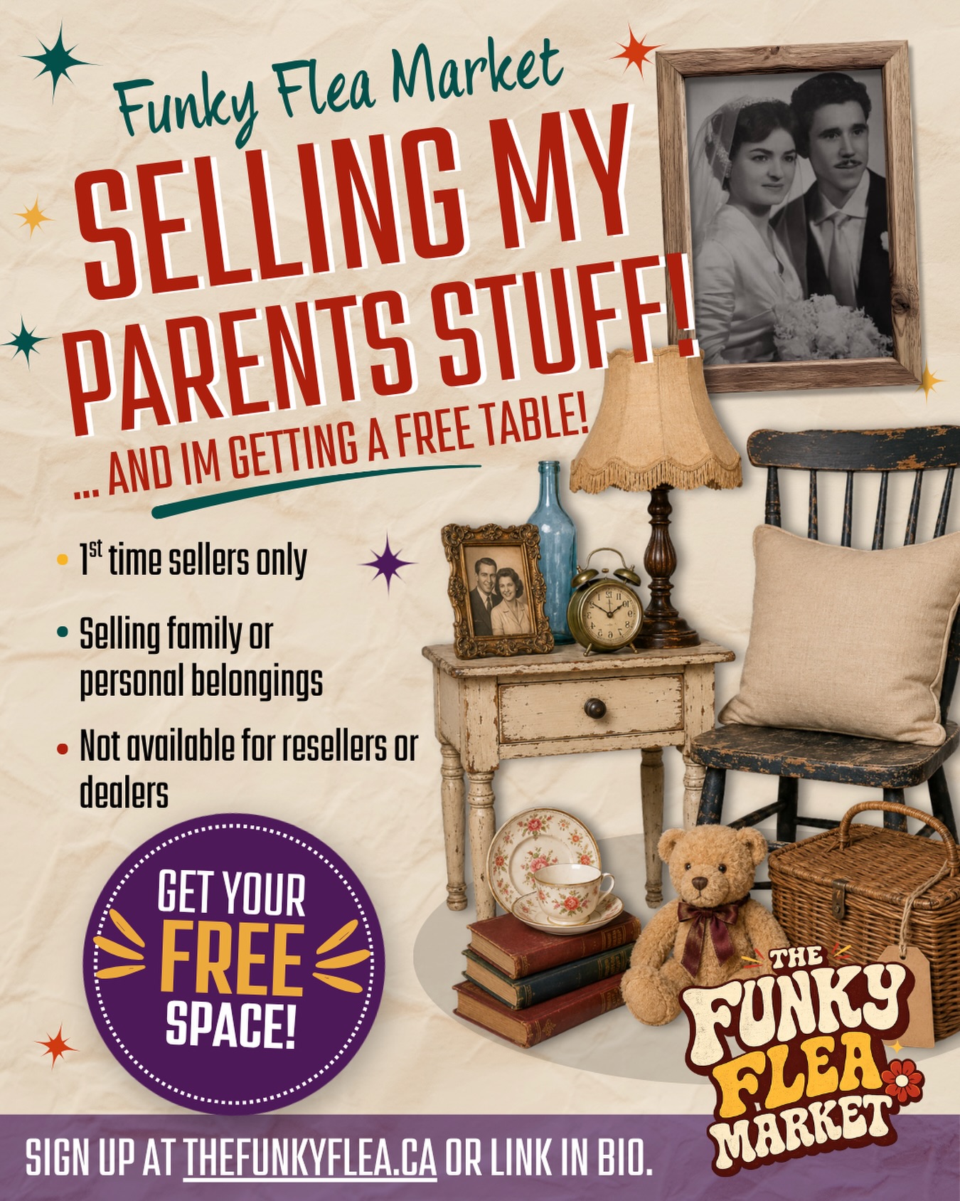 The Funky Flea Halifax Facebook ad: Halifax | The Funky Flea