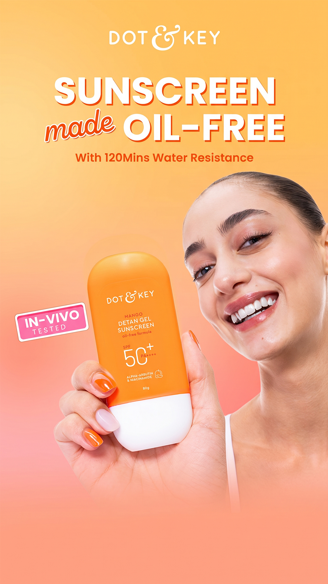 Dot & Key Facebook ad