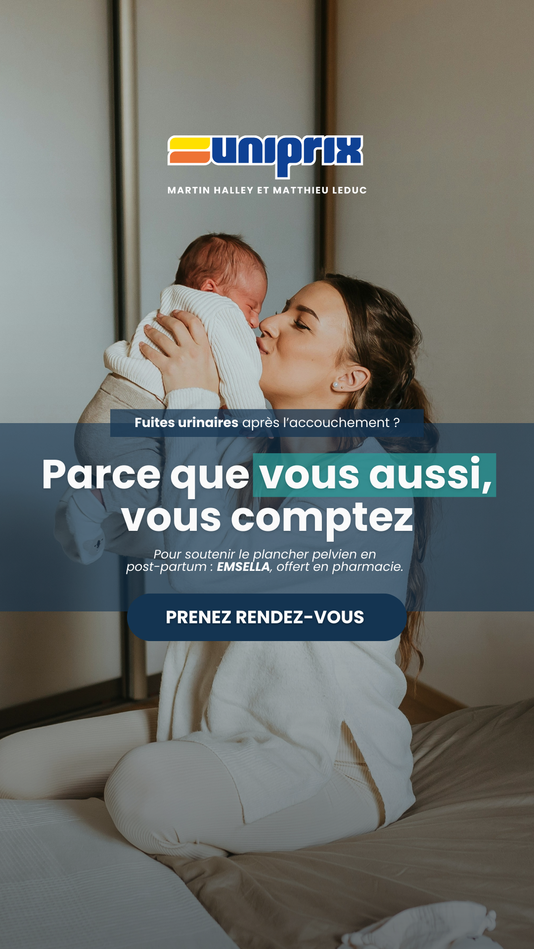 Em Medical Facebook ad: Pour Vous, Après Bébé