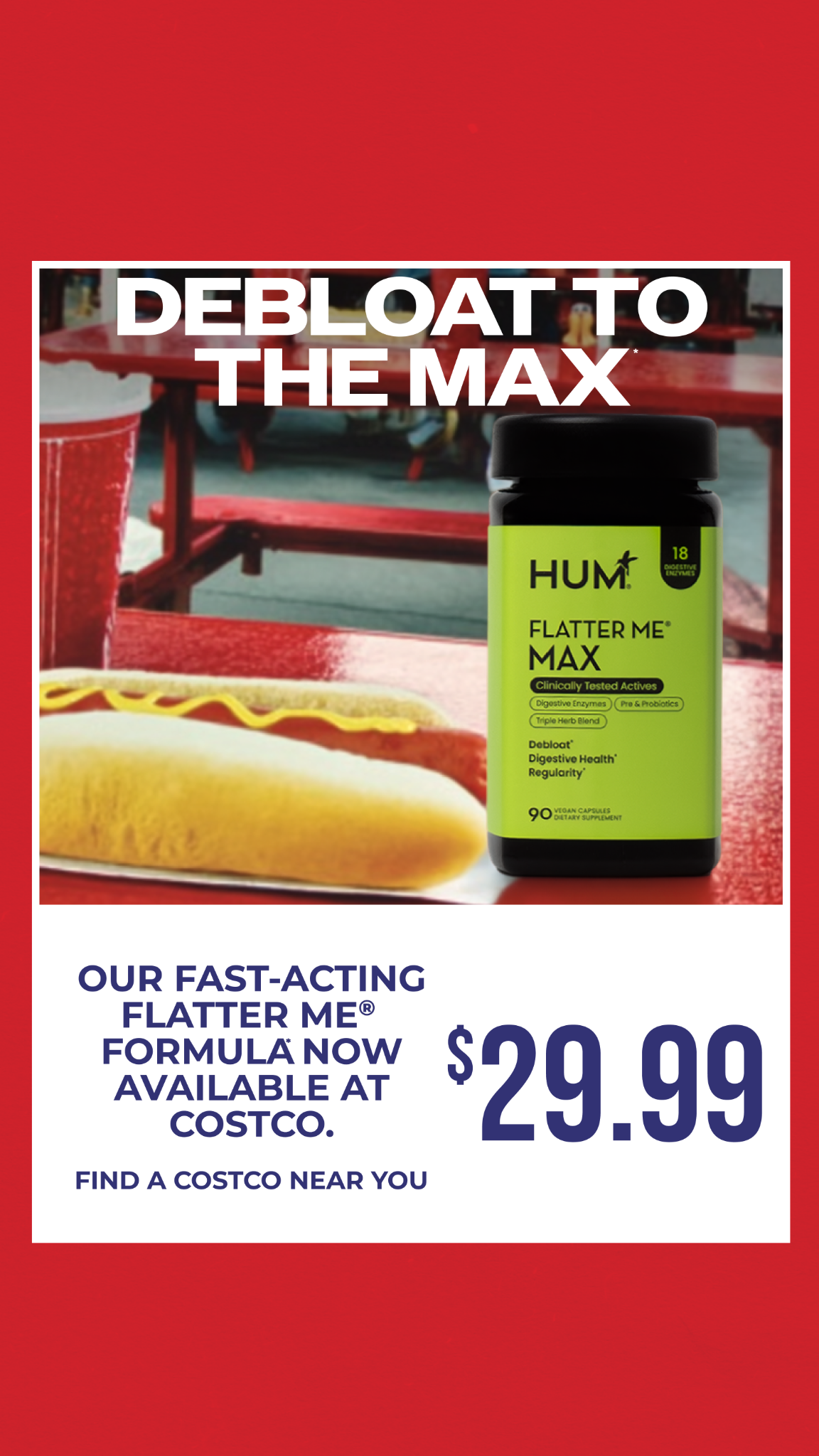 HUM Nutrition Facebook ad
