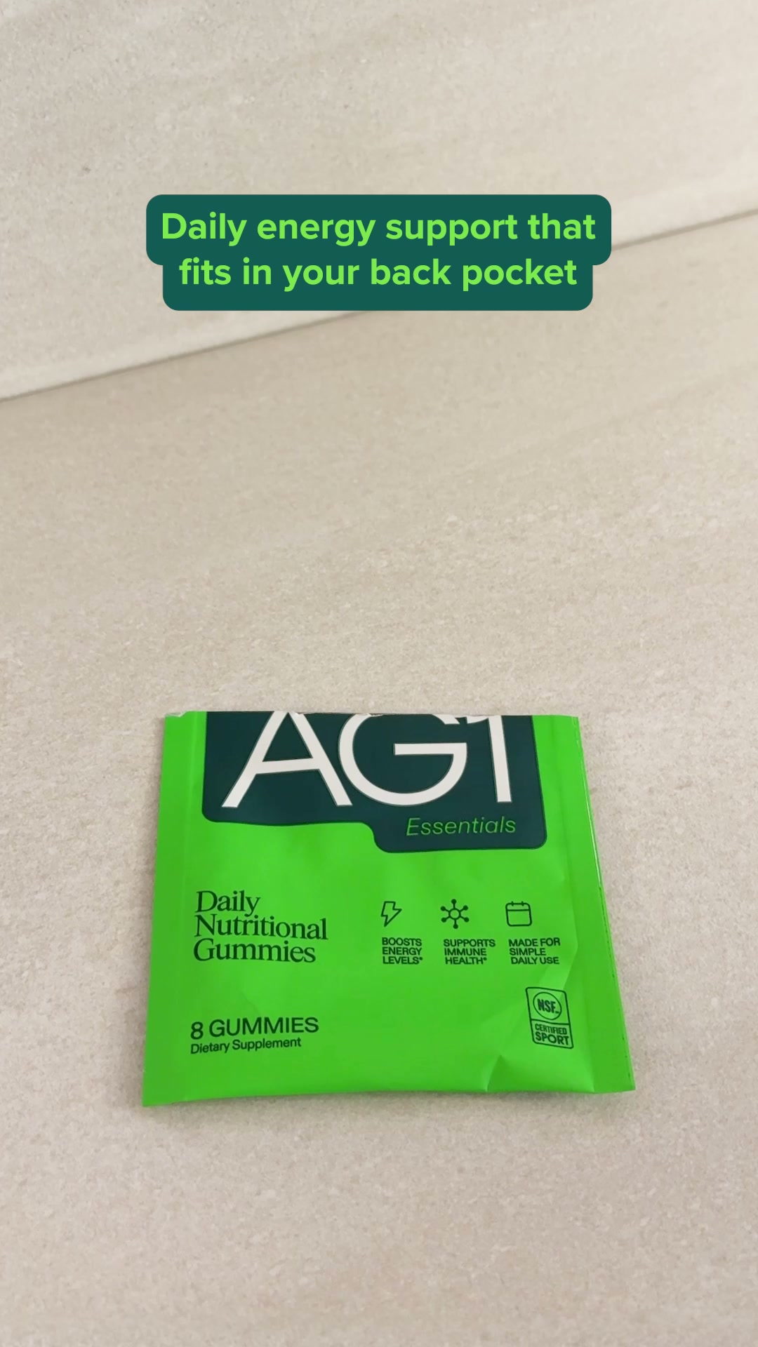 AG1 by Athletic Greens Facebook ad from Aug 11, 2026