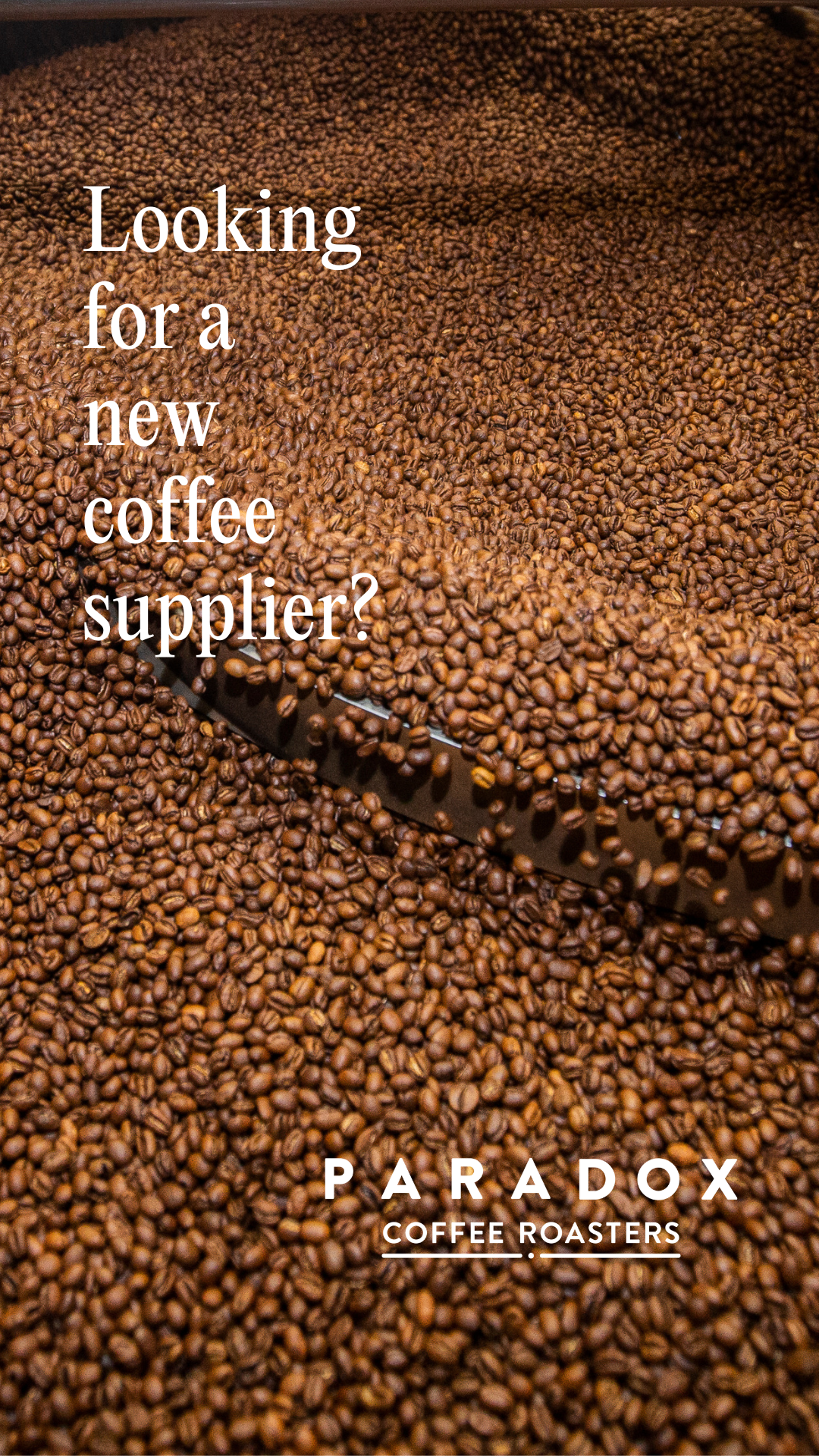 Paradox Coffee Roasters Facebook ad