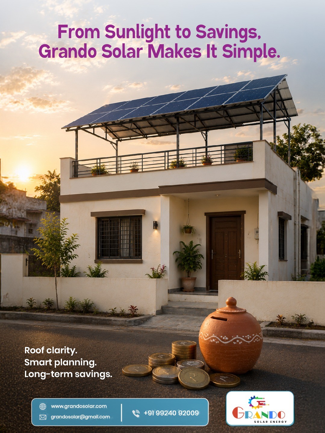 Grando Solar Energy Facebook ad