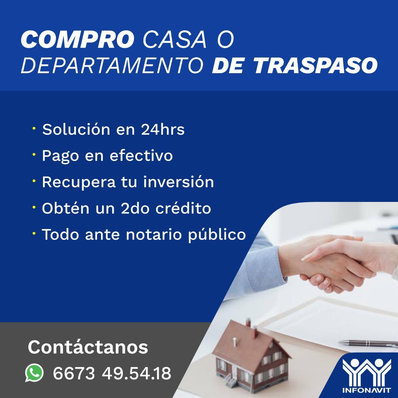 Bienes Raices Jesus Facebook ad from May 20, 2023