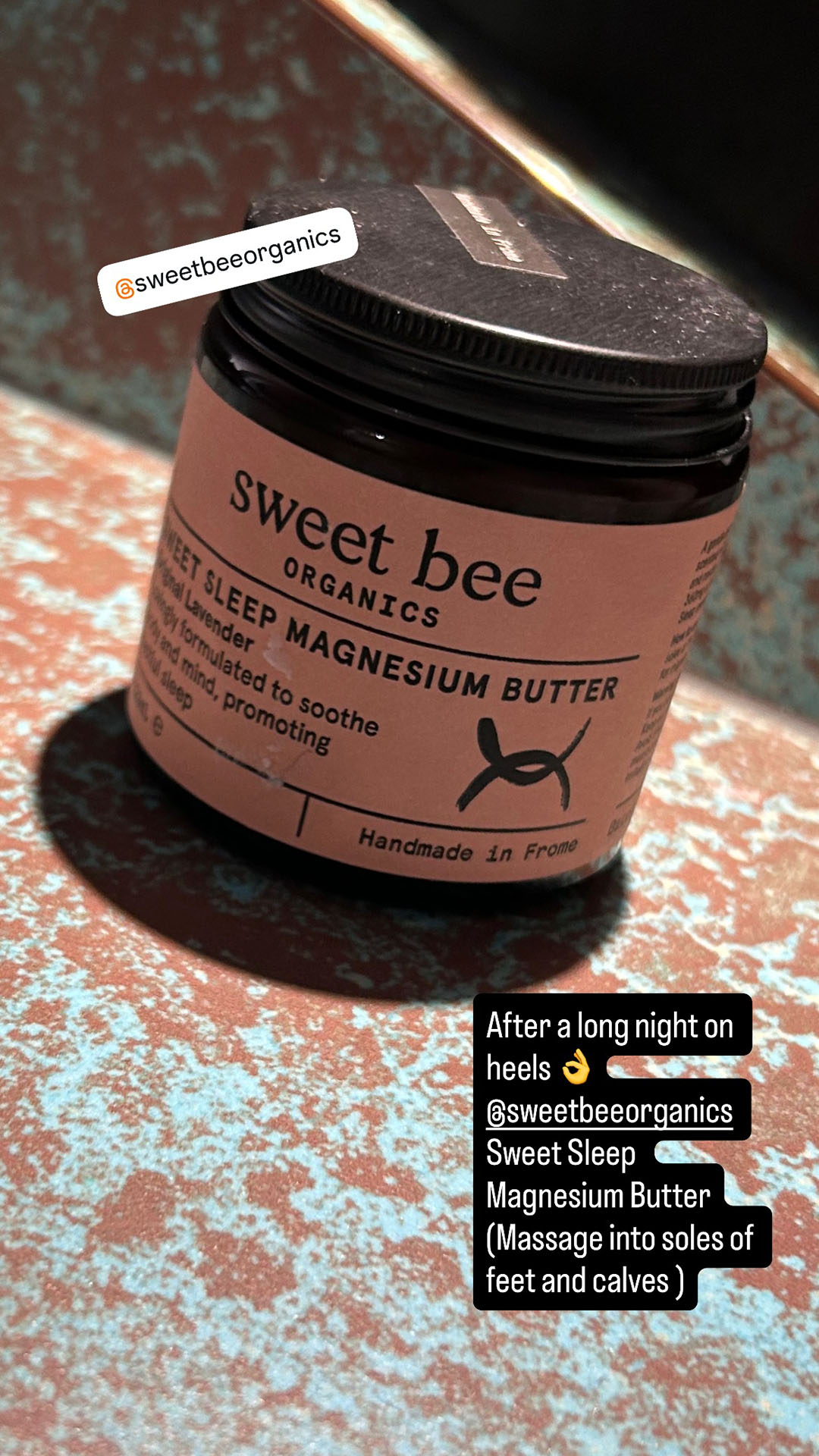 Sweet Bee Organics Facebook ad