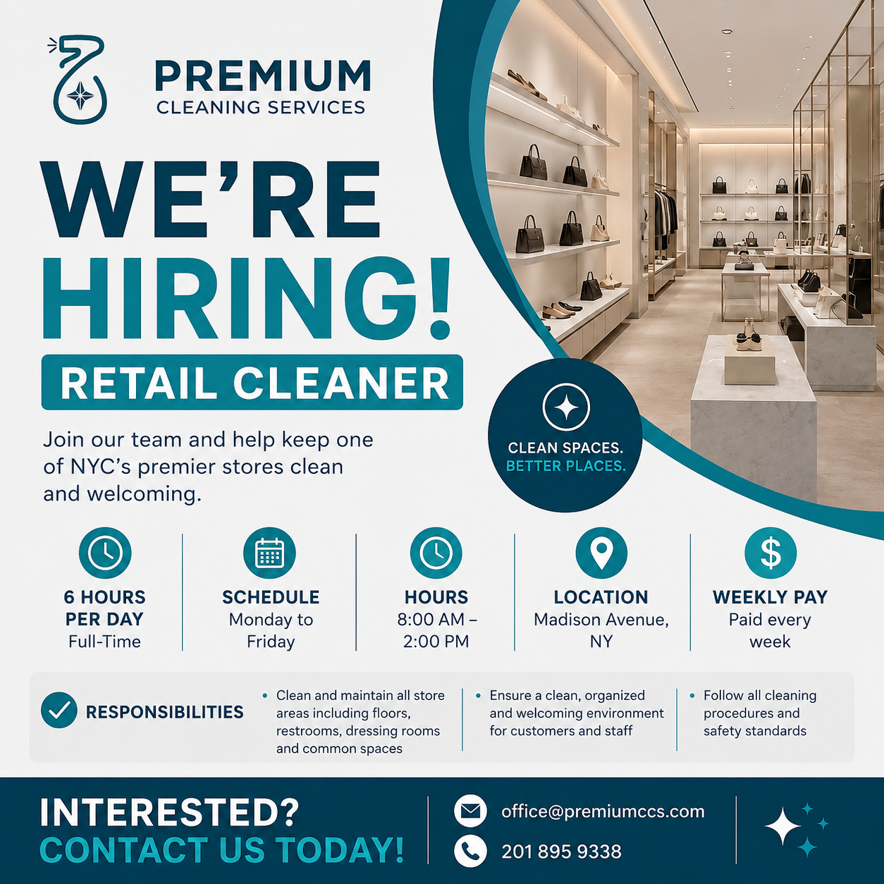 Premium Cleaning Facebook ad