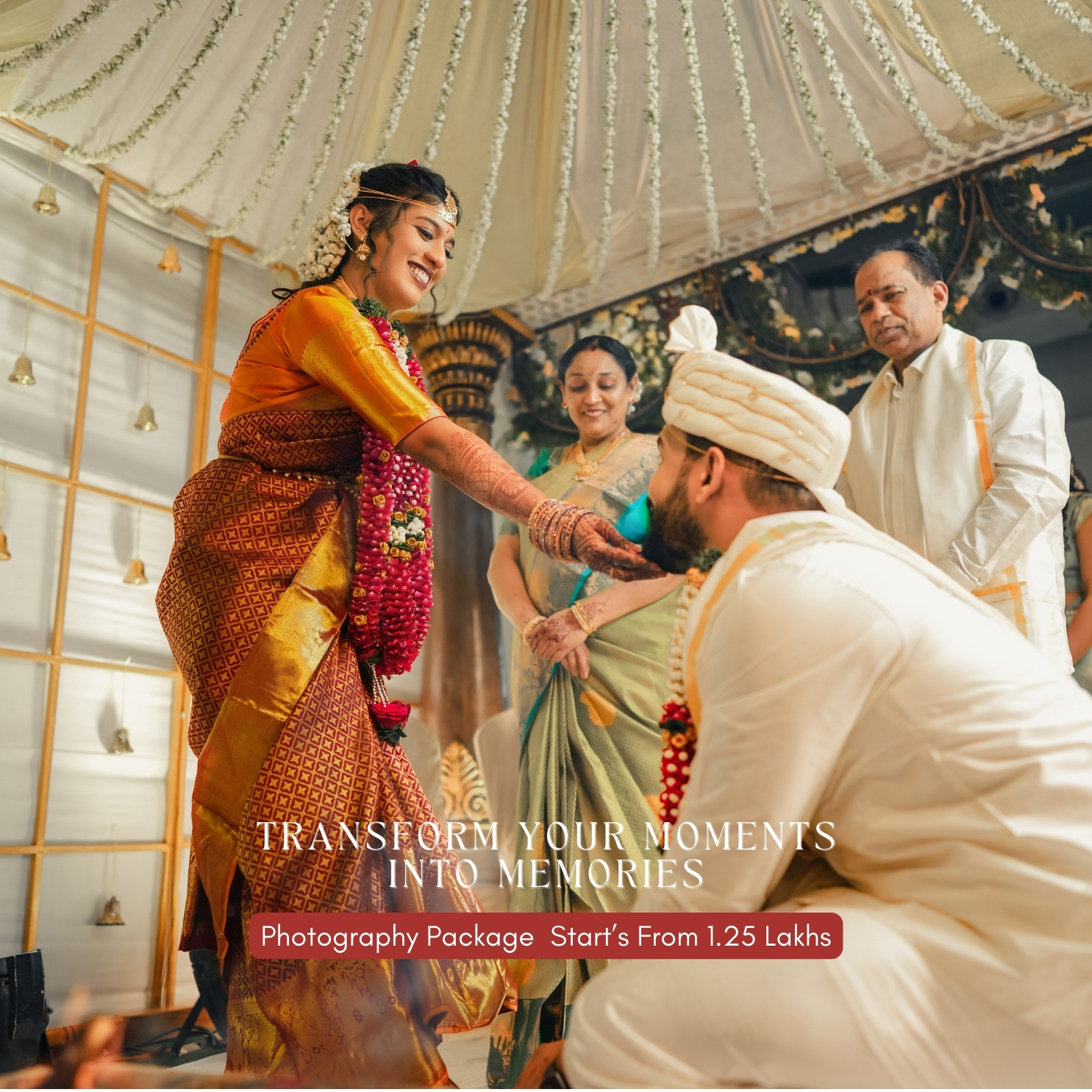 Prism Studio Weddings Facebook ad: Share your wedding date & venue-we’ll take it…