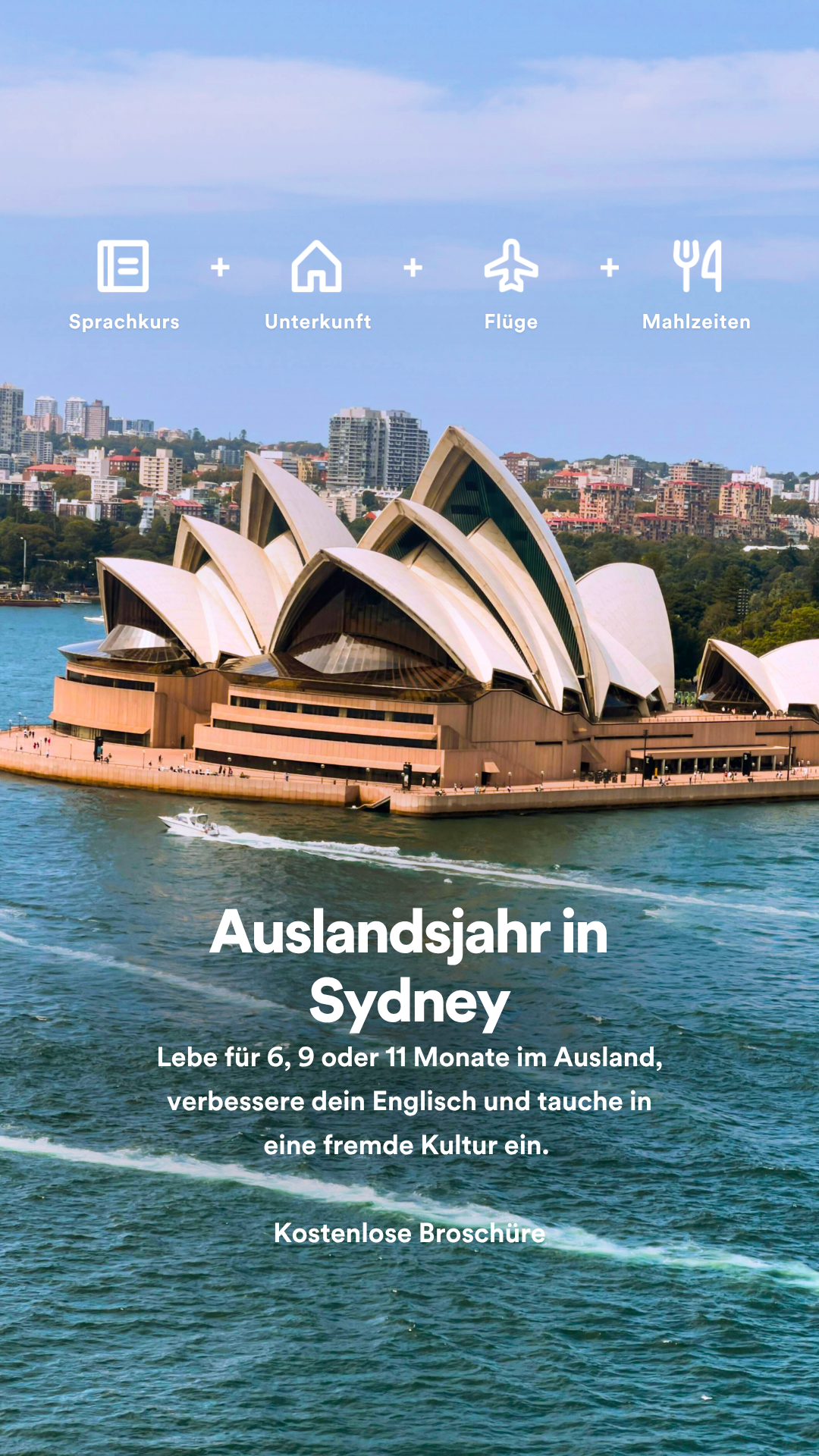 EF Schweiz - Sprachreisen Facebook ad from Oct 30, 2025